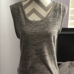 Long knit sleeveless dress